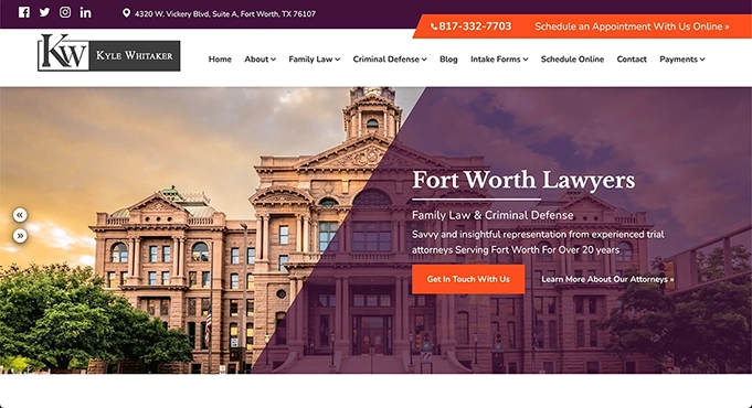 Kyle Whitaker Site Preview Image